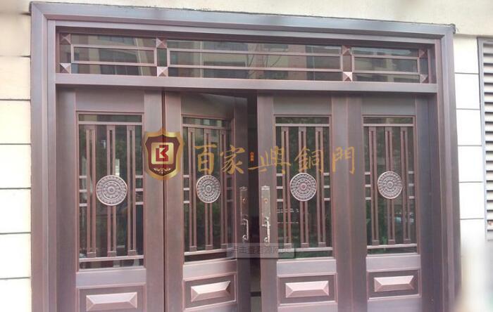 广东铜门厂可根据需求形成不同的铜门颜色